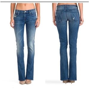 MOTHER Blue Flare & Wide Leg Jeans